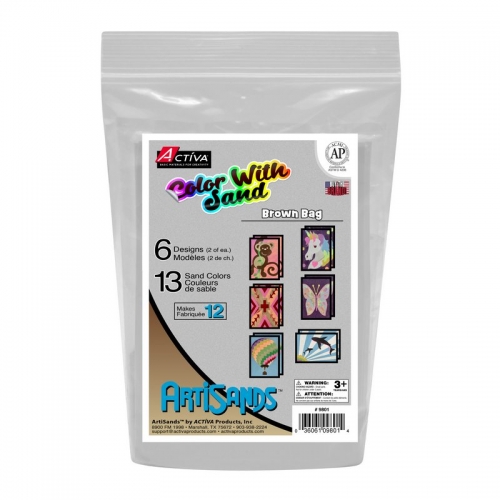 ArtiSands™ Color With Sand - Brown Bag, Makes 12